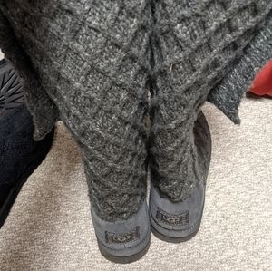Tall gray ugg boots size size 8